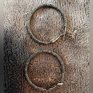 Silver Spring Hoop Earrings